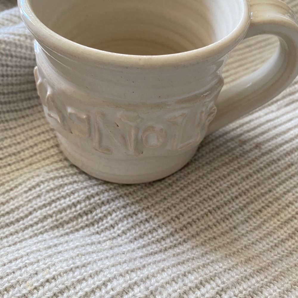 Magnolia ceramic cup mug - Picture 3 of 6